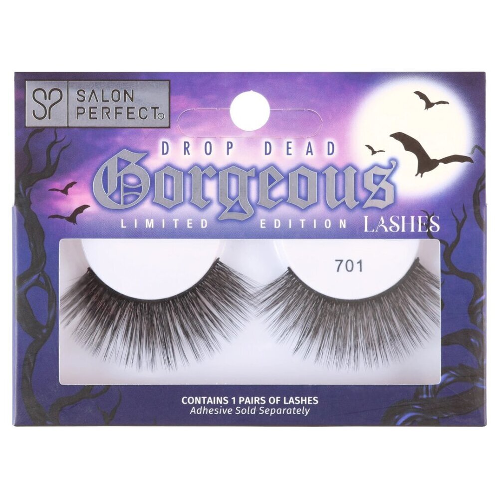 Halloween Drop Dead Gorgeous Limited Edition Lashes 701 Salon Perfect Brand *New